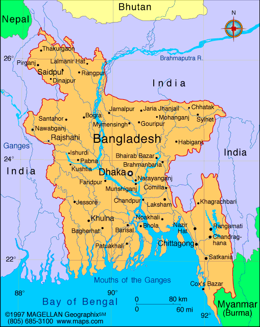 Chittagong Map